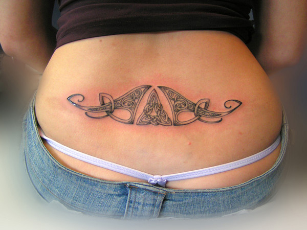 lower back tattoos designs for women. Lower Back Celtic Tattoos