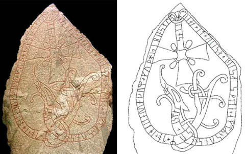 runic tattoos. Rune carvings/Viking origin