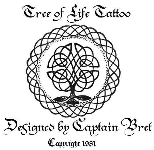 Tree Of Life Tattoo Pinback