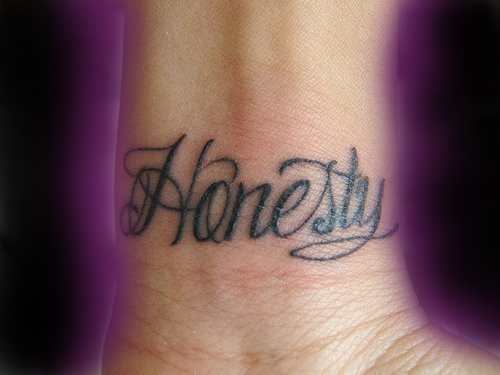 lettering tattoos for women. Tattoo letters like this