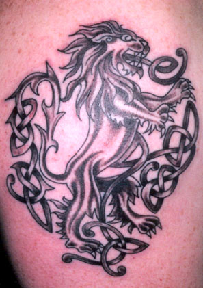 Celtic Strength Lion · click to download this Lion Tattoo