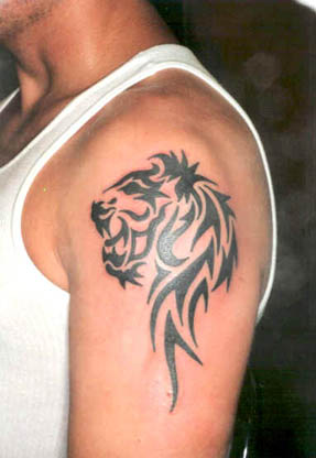 Tattoo Tribal Lion