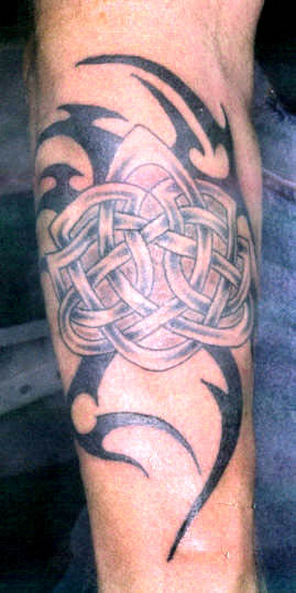 lower leg tattoos. Tribalamp;Celtic Fusion Tattoo