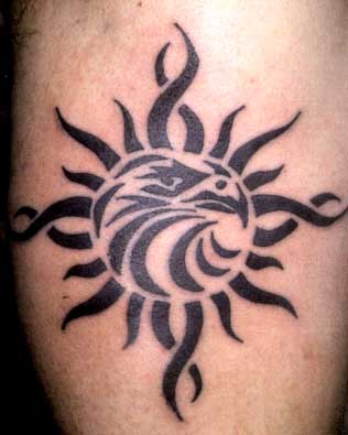 Tribal Sun Eagle