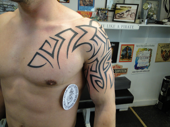 Tribal & Polynesian Tattoos Portfolio by Captain Bret, Newport, RI
