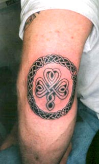 shamrock Elbow Tattoo.jpg (17246 bytes)